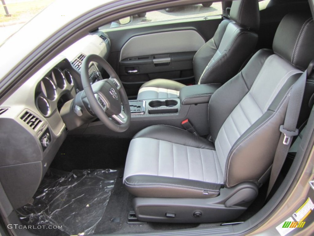 Dark Slate Gray Interior 2011 Dodge Challenger R/T Plus Photo #51056287