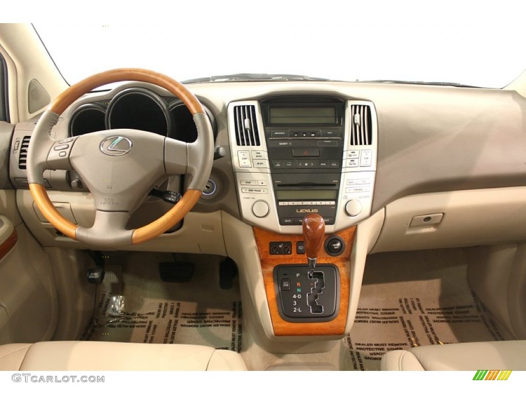 2009 RX 350 AWD - Bamboo Pearl / Parchment photo #24
