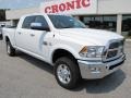 2011 Bright White Dodge Ram 2500 HD Laramie Mega Cab 4x4  photo #1