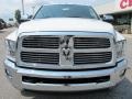 2011 Bright White Dodge Ram 2500 HD Laramie Mega Cab 4x4  photo #2