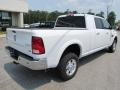 2011 Bright White Dodge Ram 2500 HD Laramie Mega Cab 4x4  photo #7