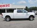 2011 Bright White Dodge Ram 2500 HD Laramie Mega Cab 4x4  photo #8