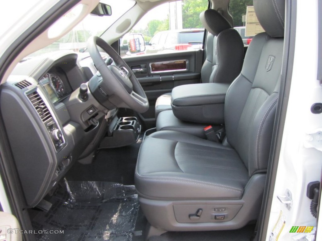 Dark Slate Interior 2011 Dodge Ram 2500 HD Laramie Mega Cab 4x4 Photo #51056635
