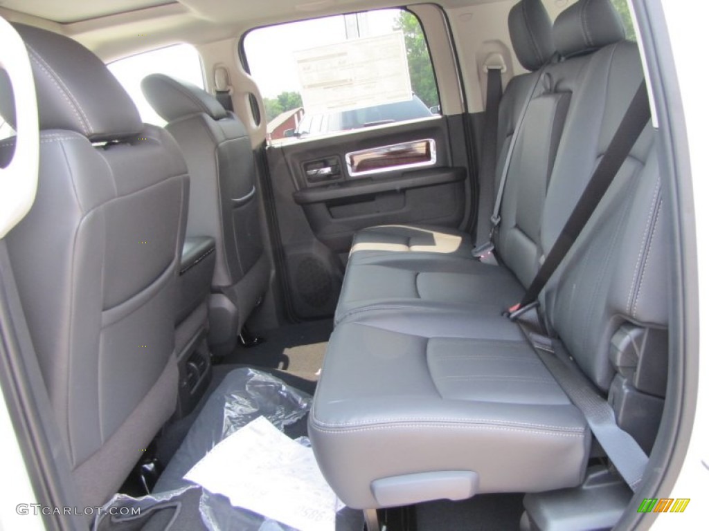 Dark Slate Interior 2011 Dodge Ram 2500 HD Laramie Mega Cab 4x4 Photo #51056650