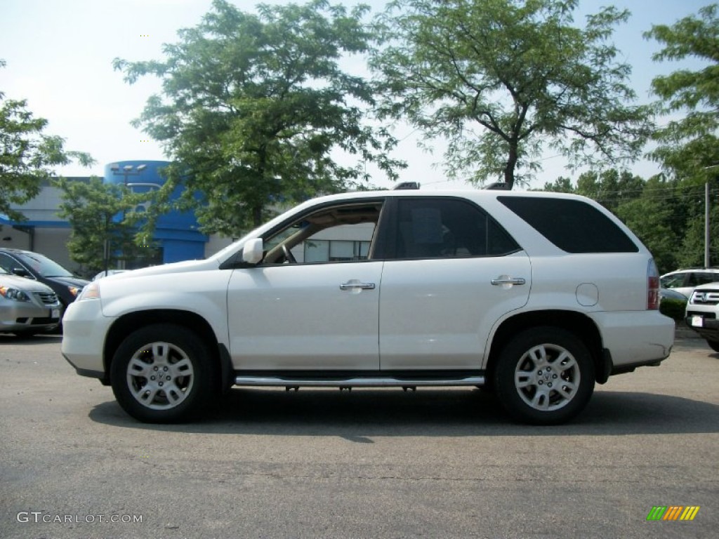 2005 MDX Touring - Taffeta White / Saddle photo #1