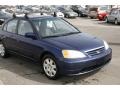 2001 Eternal Blue Pearl Honda Civic EX Sedan  photo #3