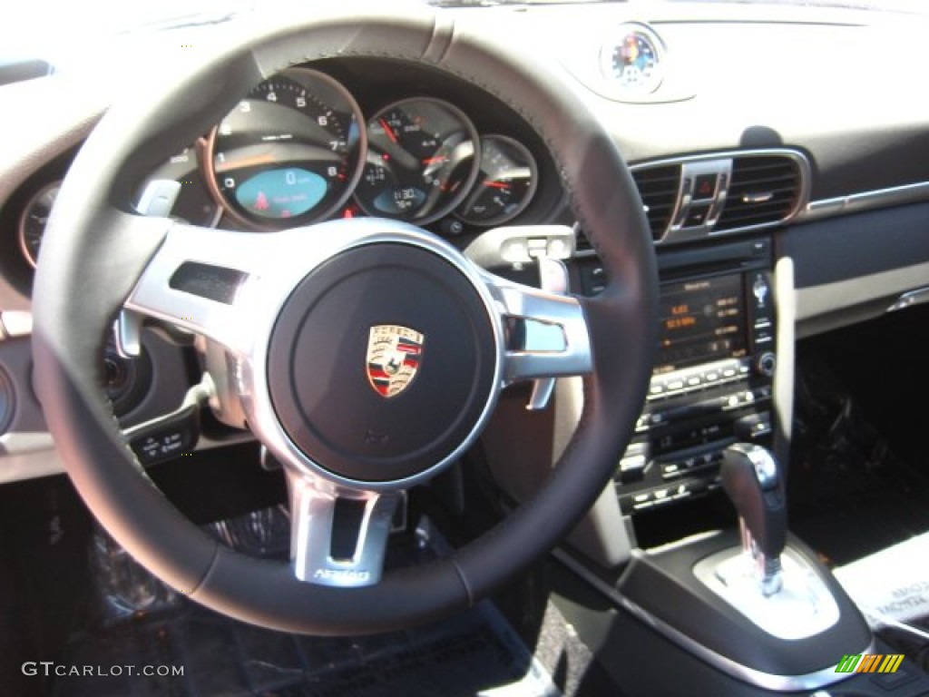2012 911 Carrera GTS Coupe - Platinum Silver Metallic / Black photo #6