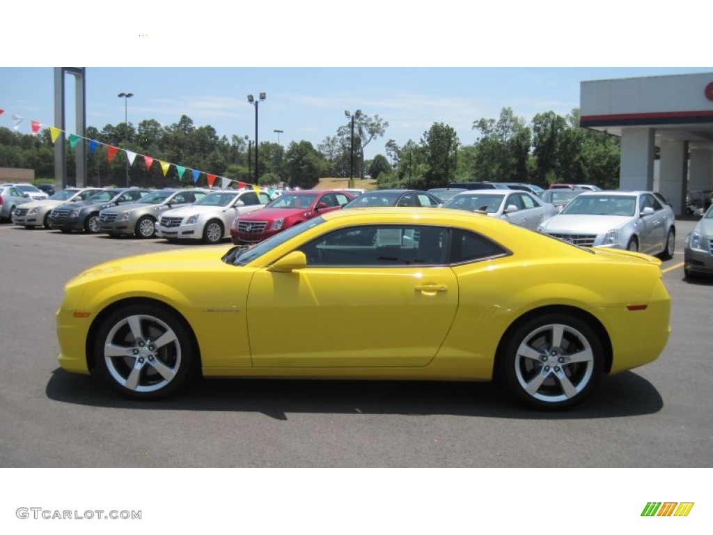 Rally Yellow 2011 Chevrolet Camaro SS Coupe Exterior Photo #51058138