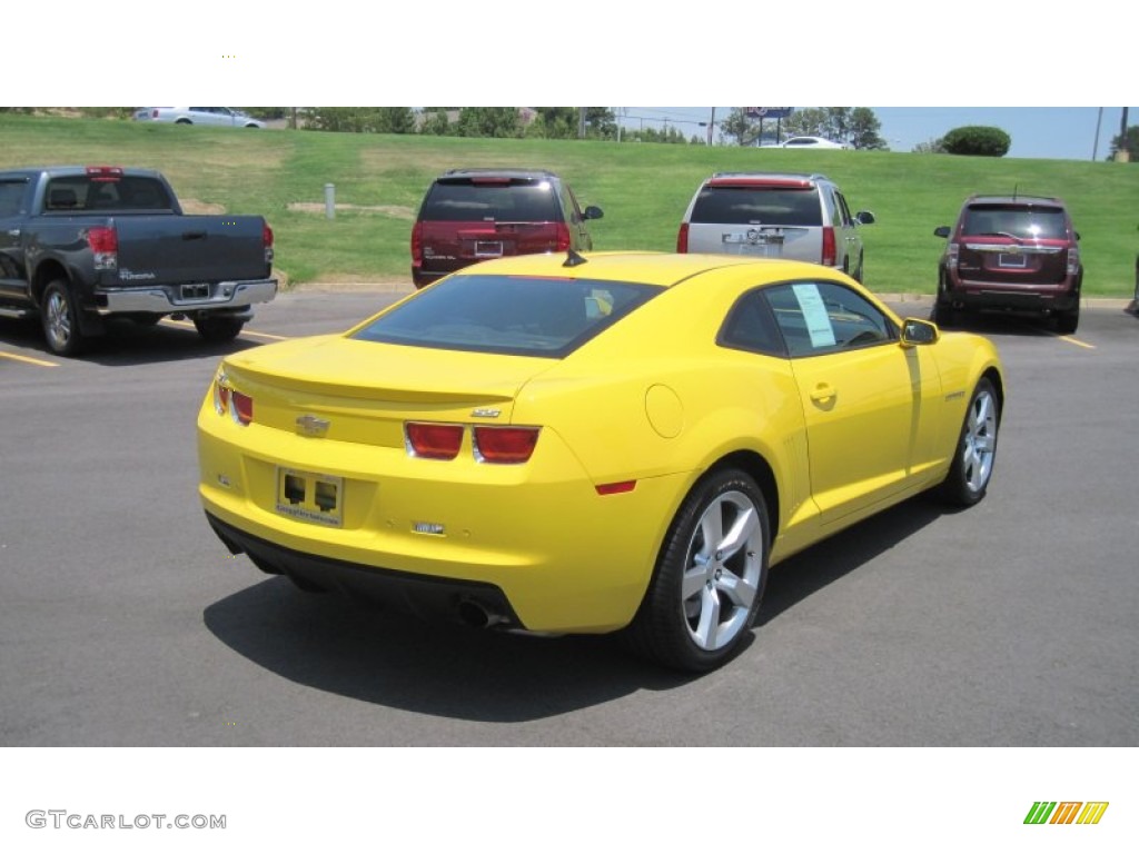 Rally Yellow 2011 Chevrolet Camaro SS Coupe Exterior Photo #51058174