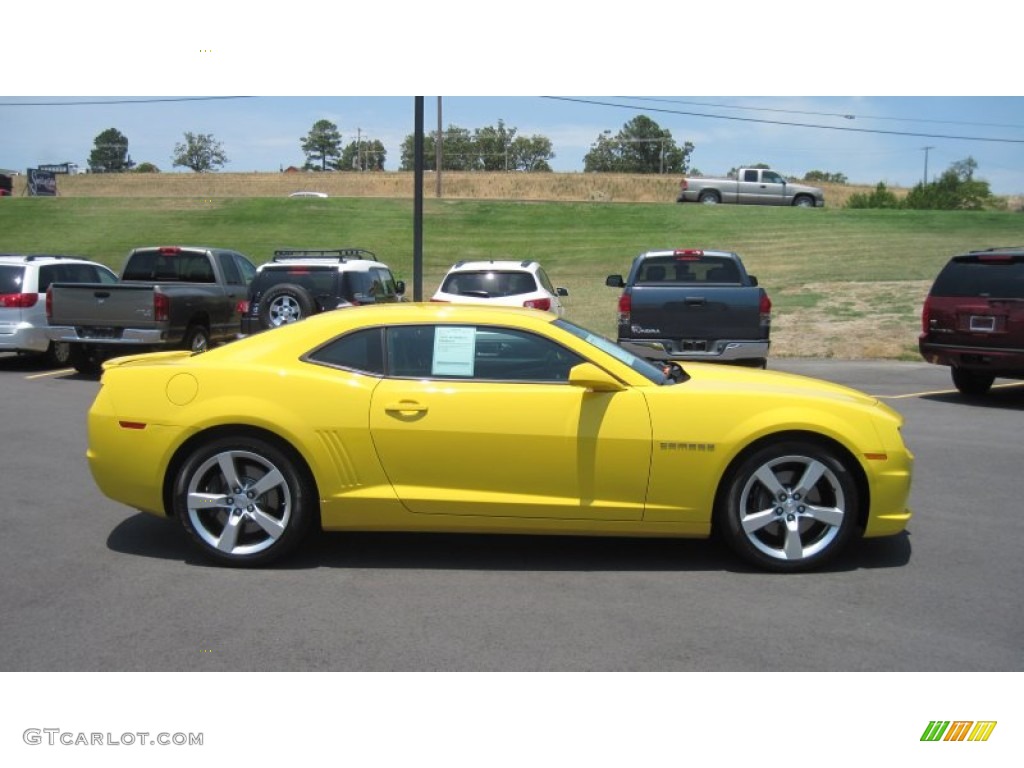 Rally Yellow 2011 Chevrolet Camaro SS Coupe Exterior Photo #51058183