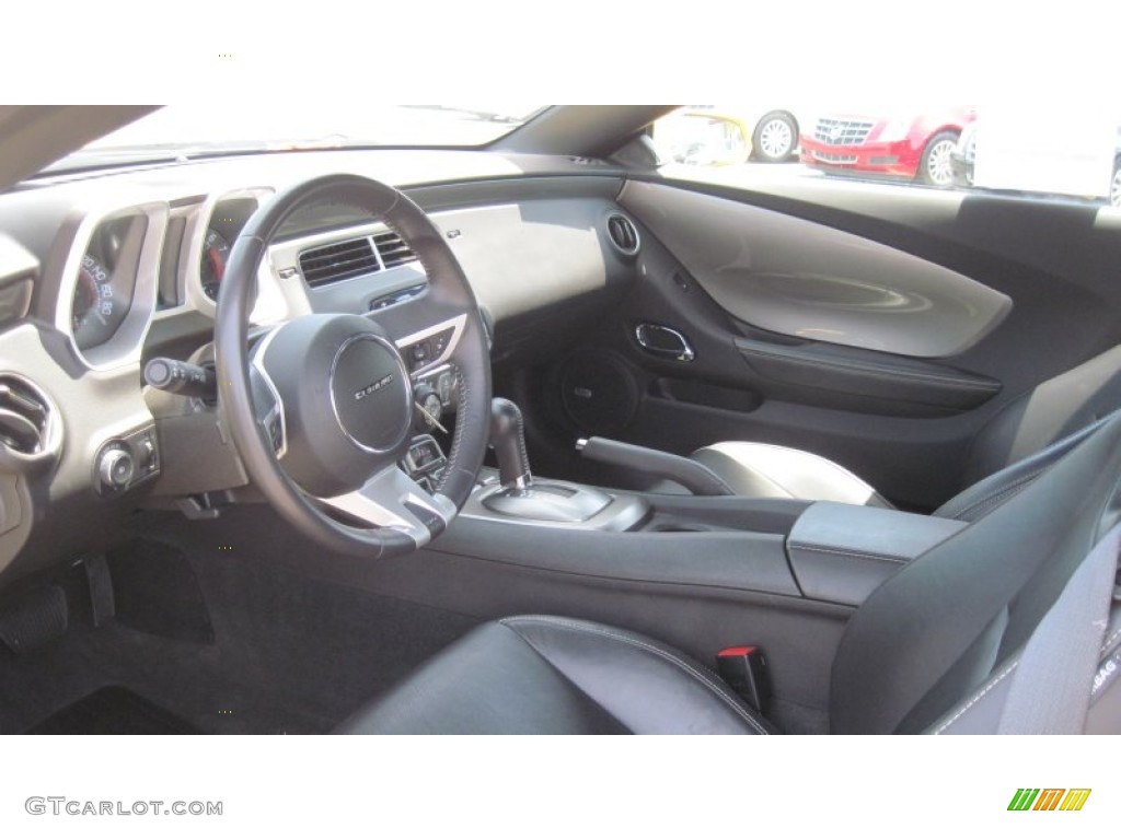 Black Interior 2011 Chevrolet Camaro SS Coupe Photo #51058249