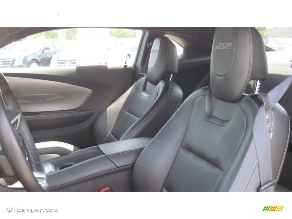 Black Interior 2011 Chevrolet Camaro SS Coupe Photo #51058270