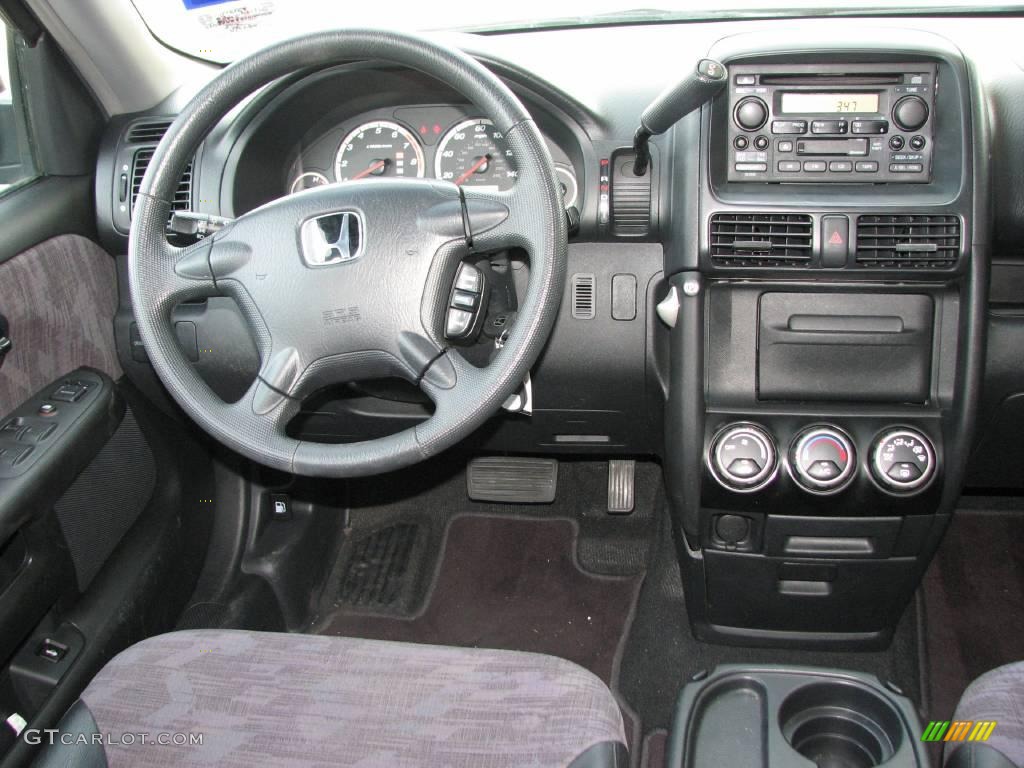 2003 CR-V LX - Nighthawk Black Pearl / Black photo #14