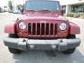 2007 Red Rock Crystal Pearl Jeep Wrangler Unlimited Sahara  photo #2