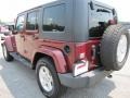 2007 Red Rock Crystal Pearl Jeep Wrangler Unlimited Sahara  photo #5