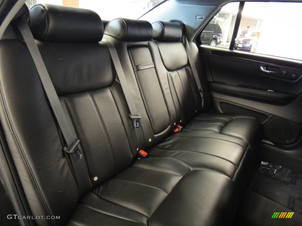 Ebony Interior 2009 Cadillac DTS Platinum Edition Photo #51059428