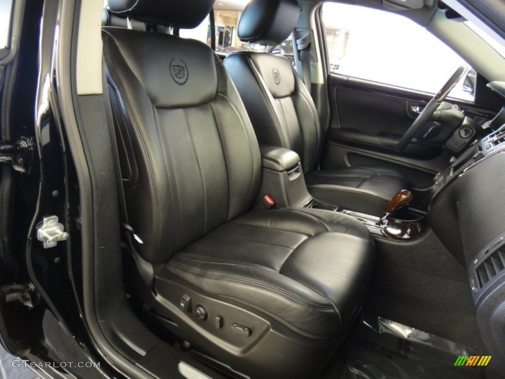 Ebony Interior 2009 Cadillac DTS Platinum Edition Photo #51059473
