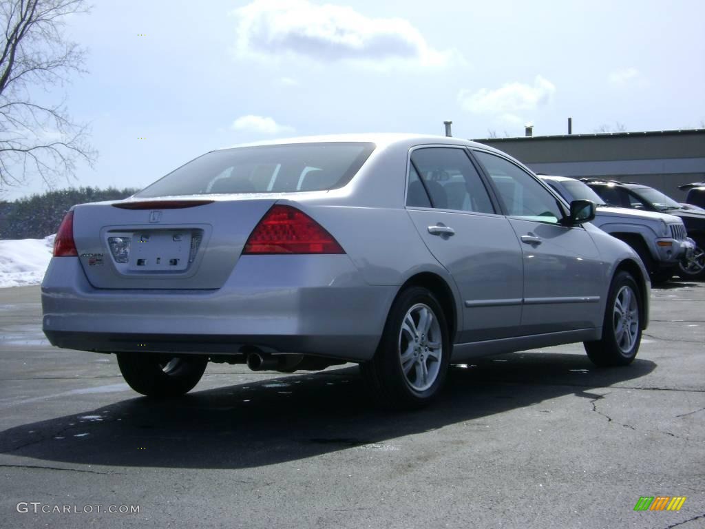 2006 Accord EX Sedan - Alabaster Silver Metallic / Black photo #7
