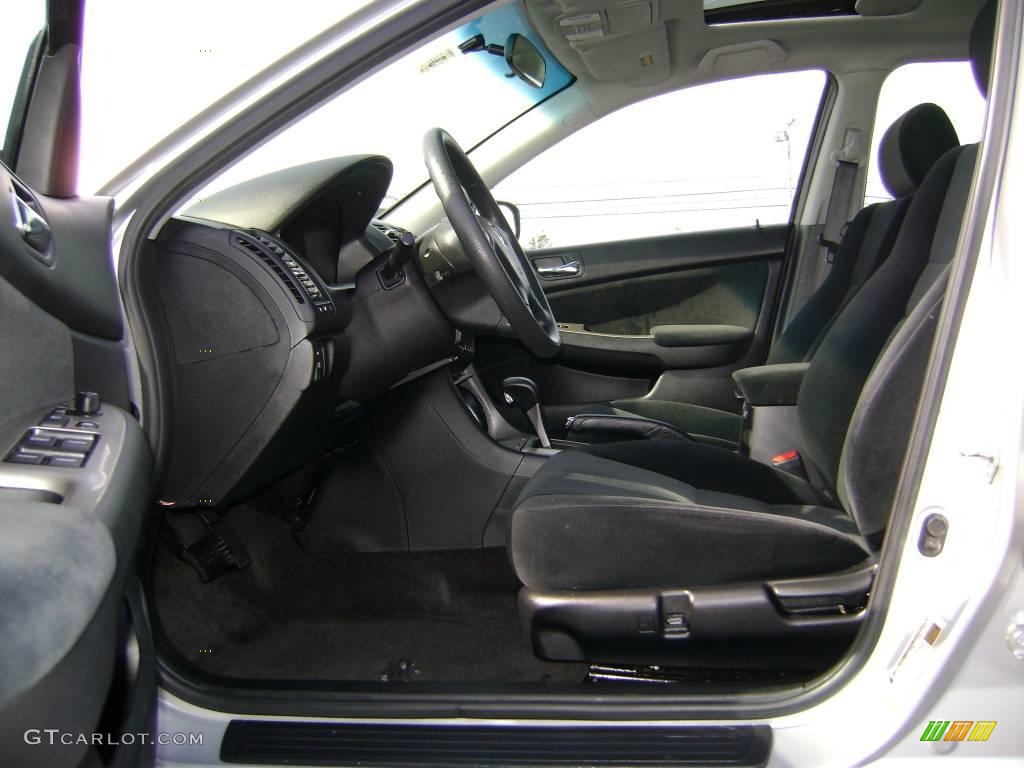 2006 Accord EX Sedan - Alabaster Silver Metallic / Black photo #10