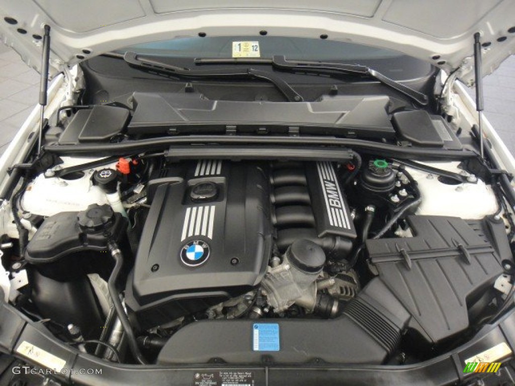 2008 3 Series 328xi Coupe - Alpine White / Oyster photo #10
