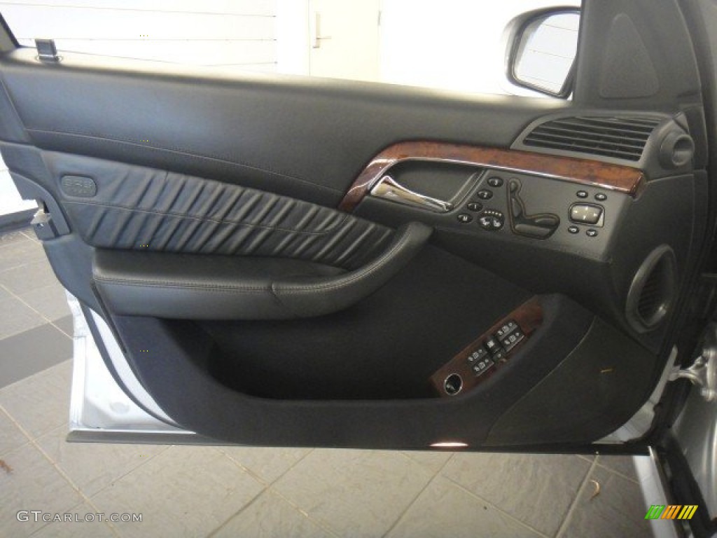 2006 Mercedes-Benz S 65 AMG Sedan Ash Door Panel Photo #51060739