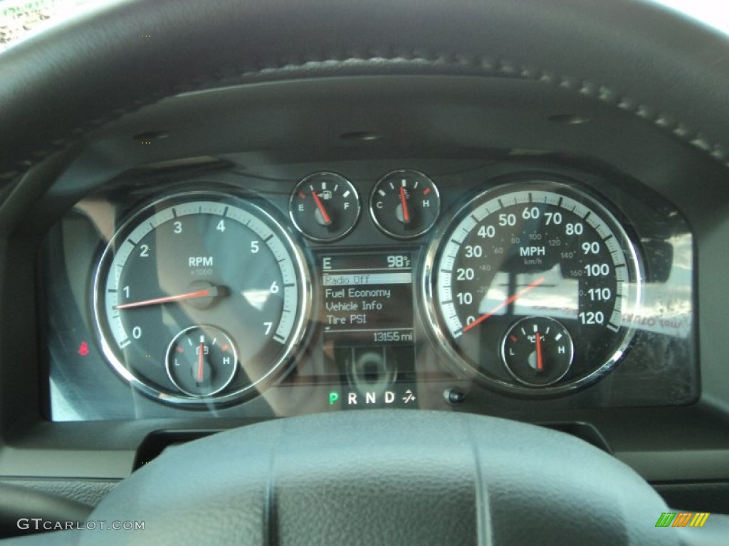 2010 Ram 1500 Sport Crew Cab - Inferno Red Crystal Pearl / Dark Slate Gray photo #18