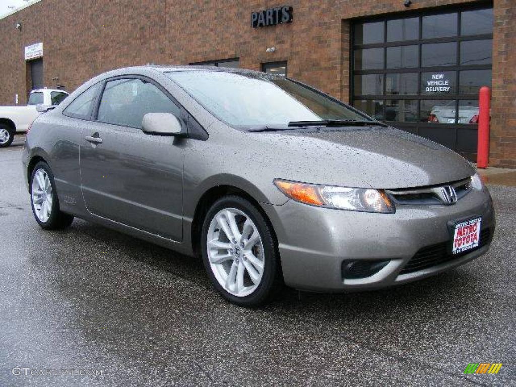 Galaxy Gray Metallic Honda Civic