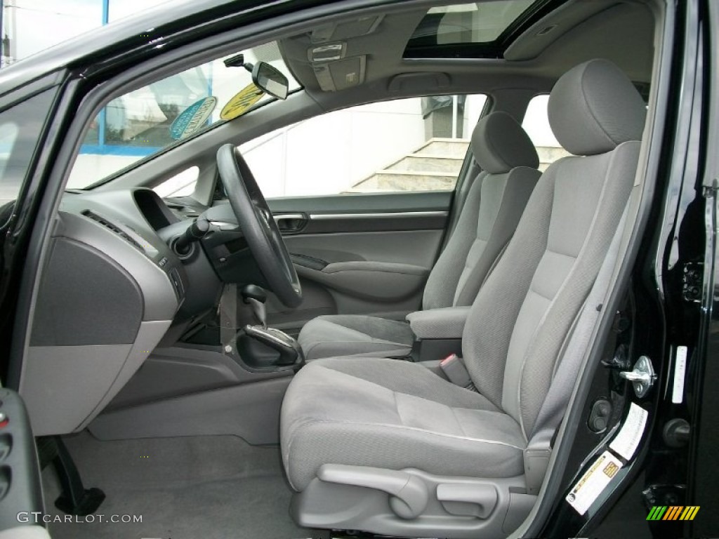 Gray Interior 2009 Honda Civic EX Sedan Photo #51061576