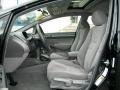 Gray 2009 Honda Civic EX Sedan Interior Color