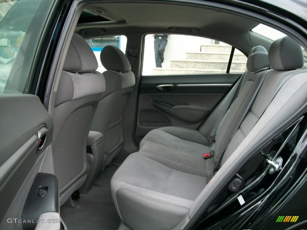 Gray Interior 2009 Honda Civic EX Sedan Photo #51061609