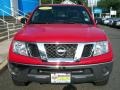 2009 Red Alert Nissan Frontier SE King Cab 4x4  photo #2