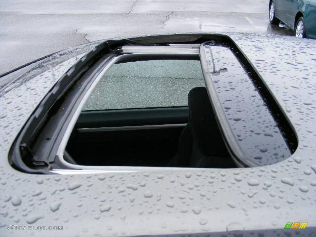 2006 Civic Si Coupe - Galaxy Gray Metallic / Black photo #24