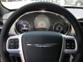 2011 Chrysler 200 Black Interior Steering Wheel Photo