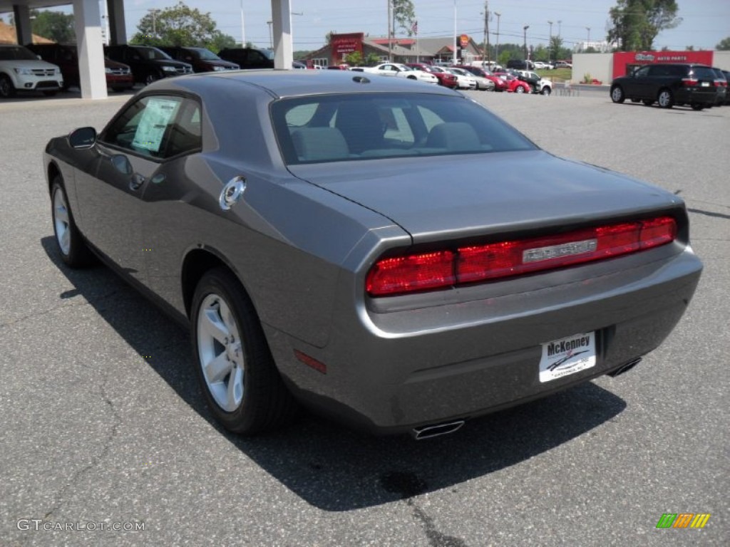 2011 Challenger SE - Tungsten Metallic / Dark Slate Gray photo #2