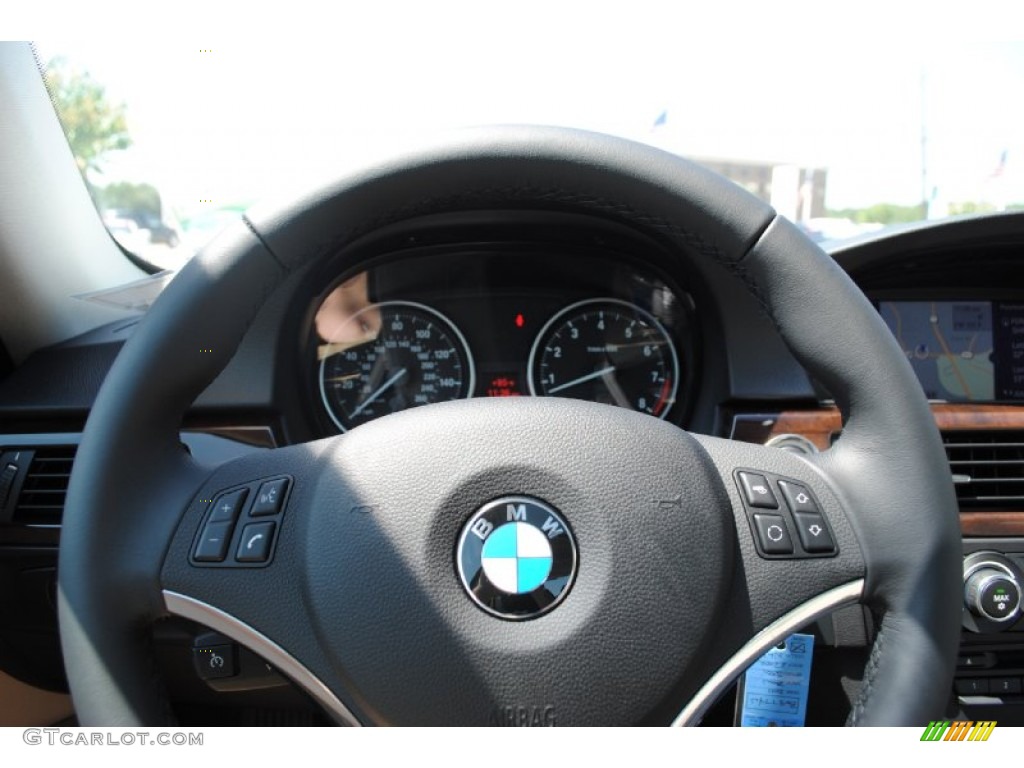2011 3 Series 328i Coupe - Alpine White / Oyster/Black Dakota Leather photo #12