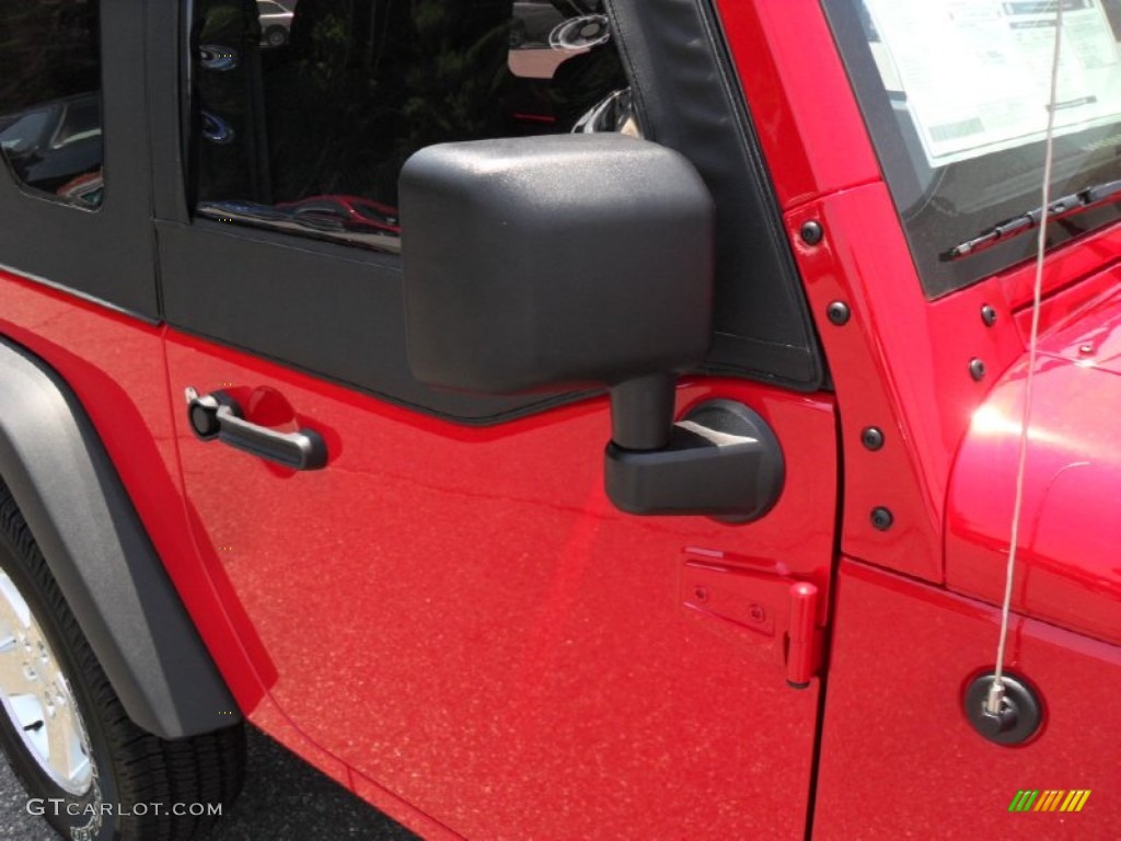 2011 Wrangler Sport S 4x4 - Flame Red / Black photo #23