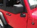 2011 Flame Red Jeep Wrangler Sport S 4x4  photo #23