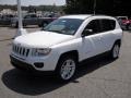 Bright White 2011 Jeep Compass 2.4 Limited 4x4