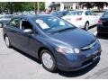 Galaxy Gray Metallic - Civic Hybrid Sedan Photo No. 3
