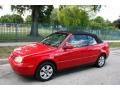 2001 Tornado Red Volkswagen Cabrio GLX  photo #2