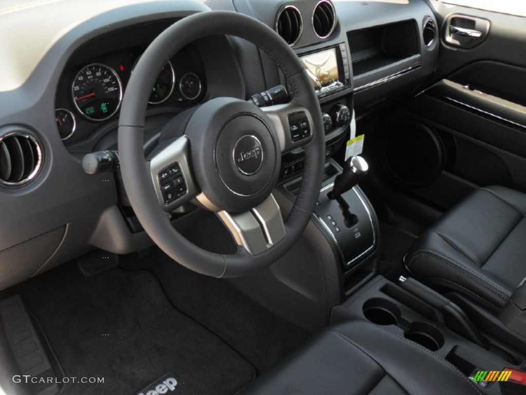 Dark Slate Gray Interior 2011 Jeep Compass 2.4 Limited 4x4 Photo #51067169