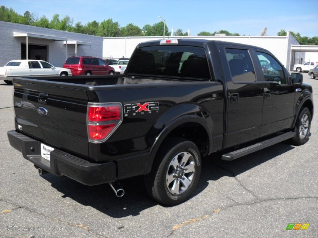 2010 F150 FX2 SuperCrew - Tuxedo Black / Black photo #4