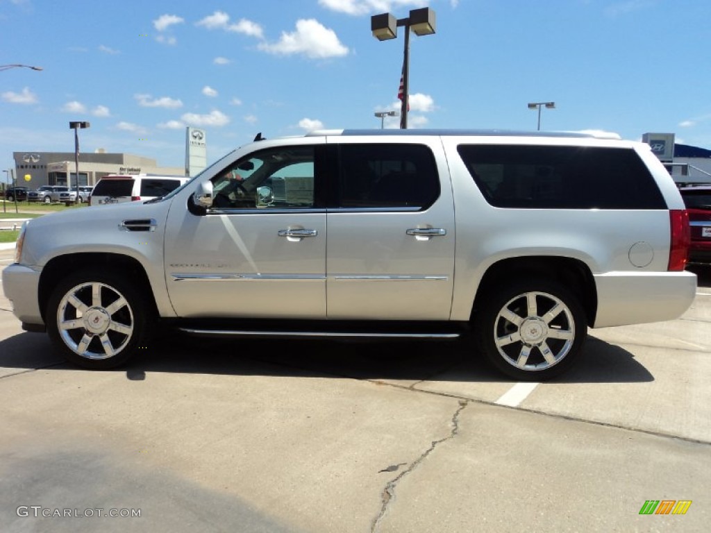 Silver Lining Metallic 2011 Cadillac Escalade ESV Luxury Exterior Photo #51067991