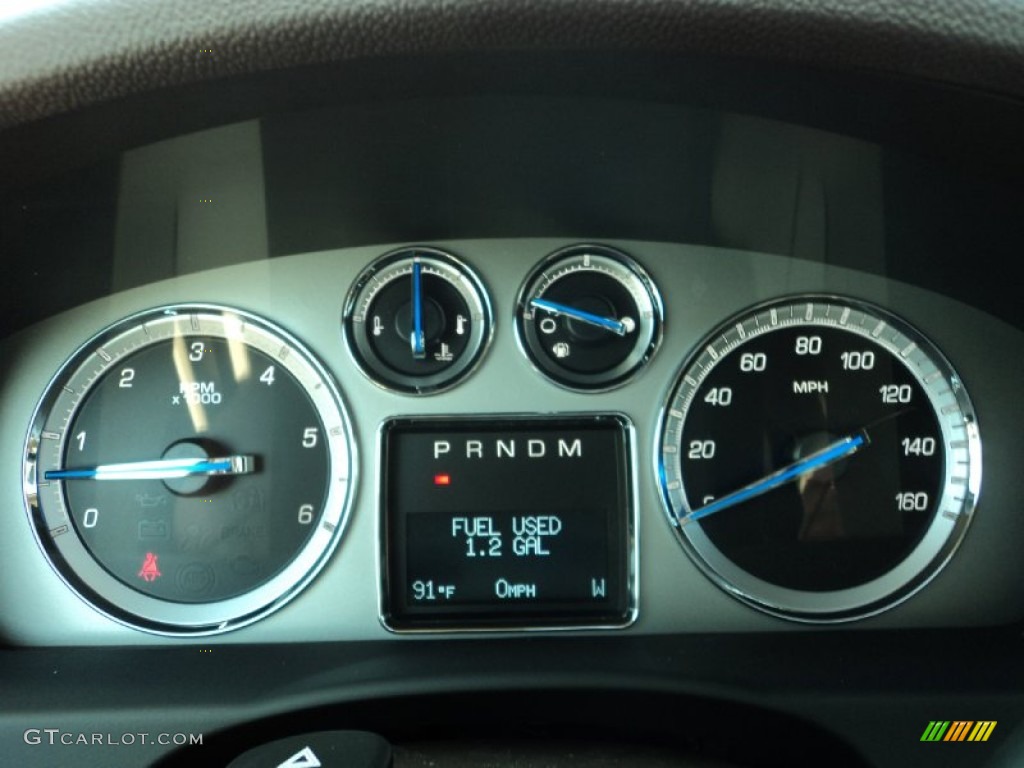 2011 Cadillac Escalade ESV Luxury Gauges Photo #51068144