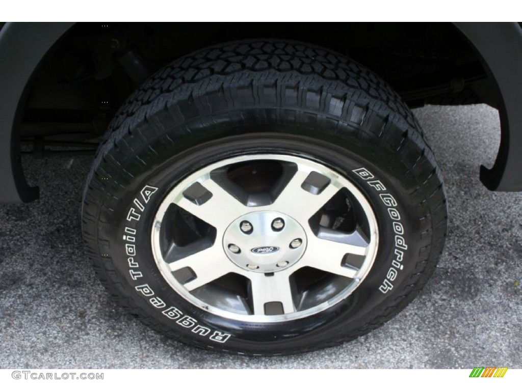 2004 F150 FX4 SuperCrew 4x4 - Black / Black photo #30
