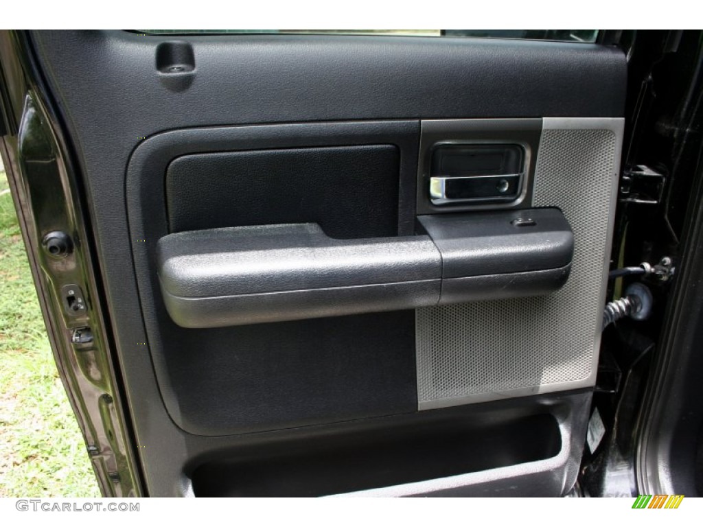 2004 F150 FX4 SuperCrew 4x4 - Black / Black photo #33