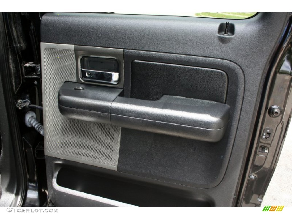 2004 F150 FX4 SuperCrew 4x4 - Black / Black photo #36