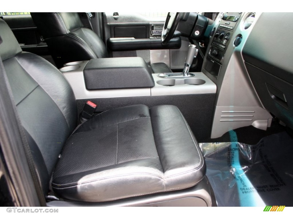 2004 F150 FX4 SuperCrew 4x4 - Black / Black photo #48