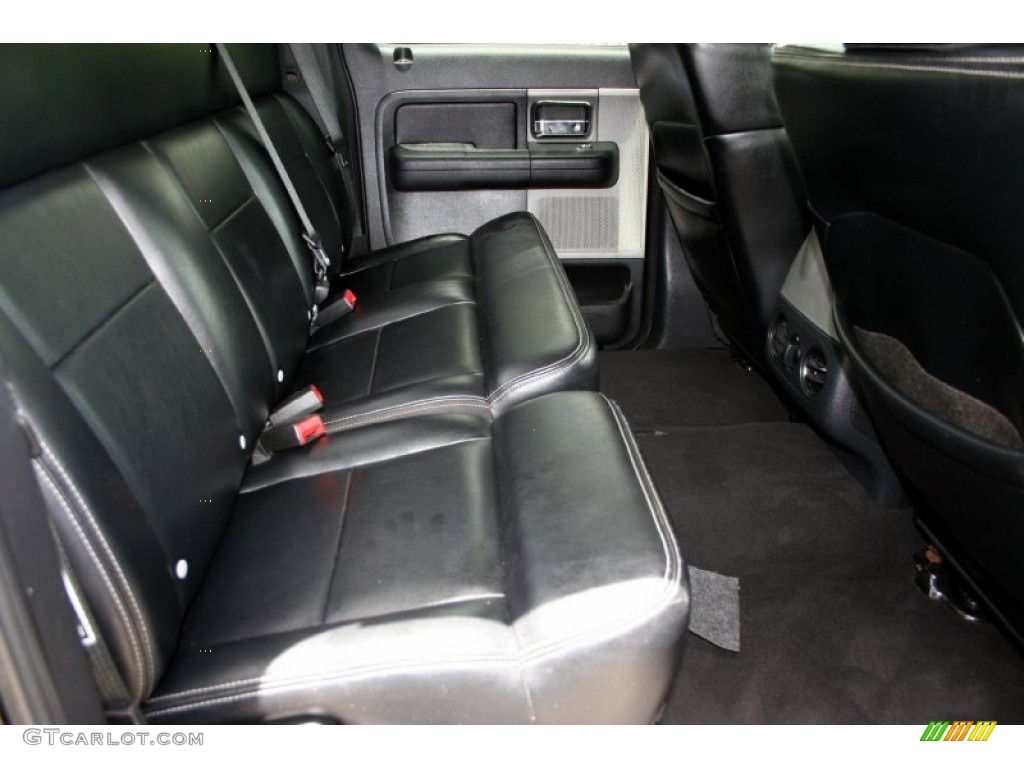 2004 F150 FX4 SuperCrew 4x4 - Black / Black photo #54