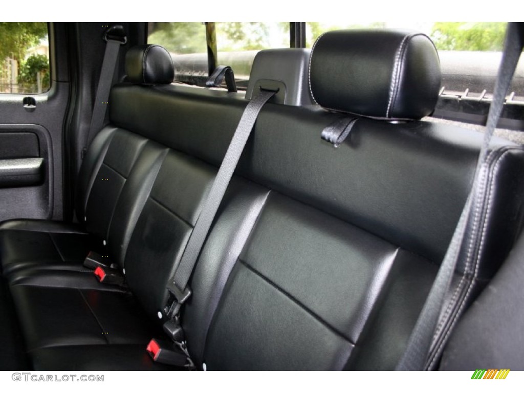 2004 F150 FX4 SuperCrew 4x4 - Black / Black photo #55